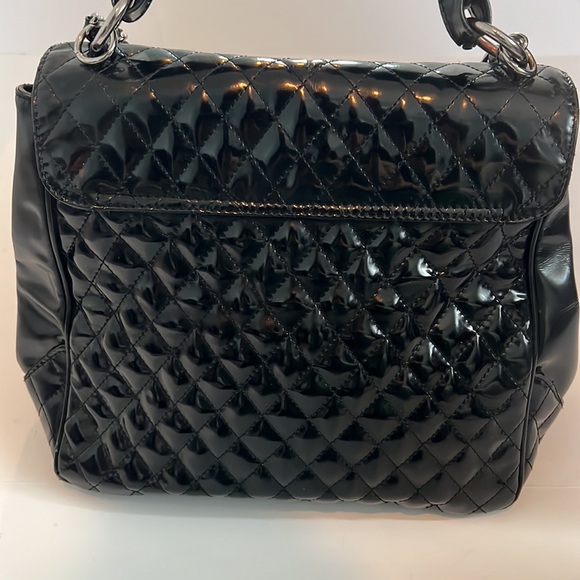 Chanel Glazed Lambskin Quilted Mademoiselle Kelly Top Handle Shoulder Bag, 2009 - Picture 12 of 17